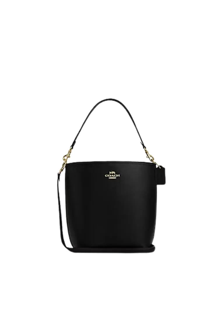 ( PREORDER ) Coach City Bucket Bag Large In Gold Black CT803