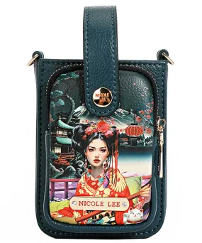 Akiko La Belleza Strap Phone Case Crossbody By Nicole Lee