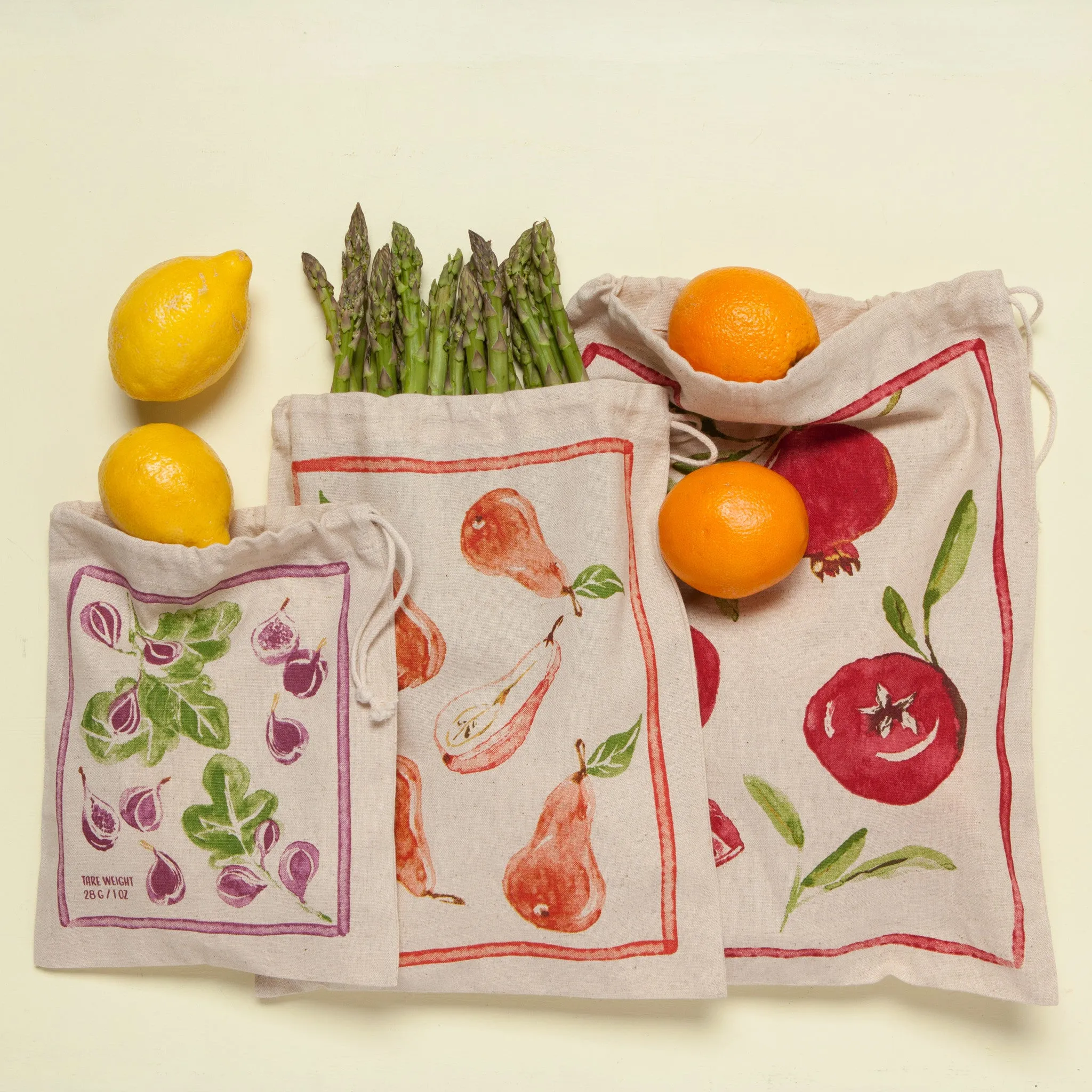 Ambrosia Produce Bags Set of 3