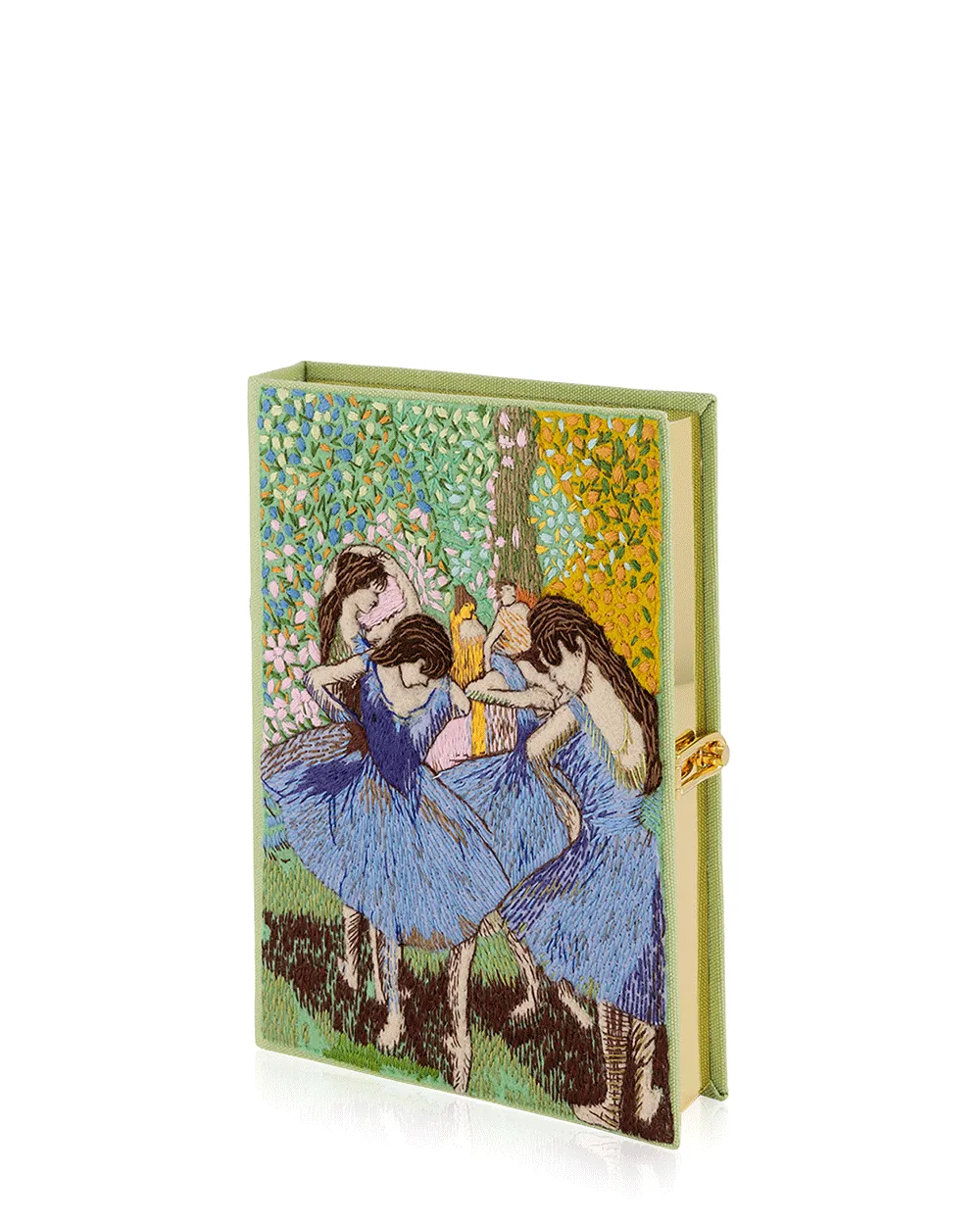 Blue Ballerinas Degas Clutch