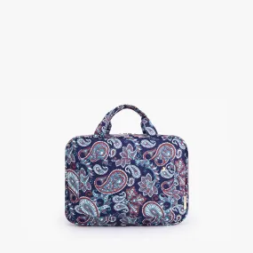 Bonchemin Red Paisley The Space Saver Toiletry Bag