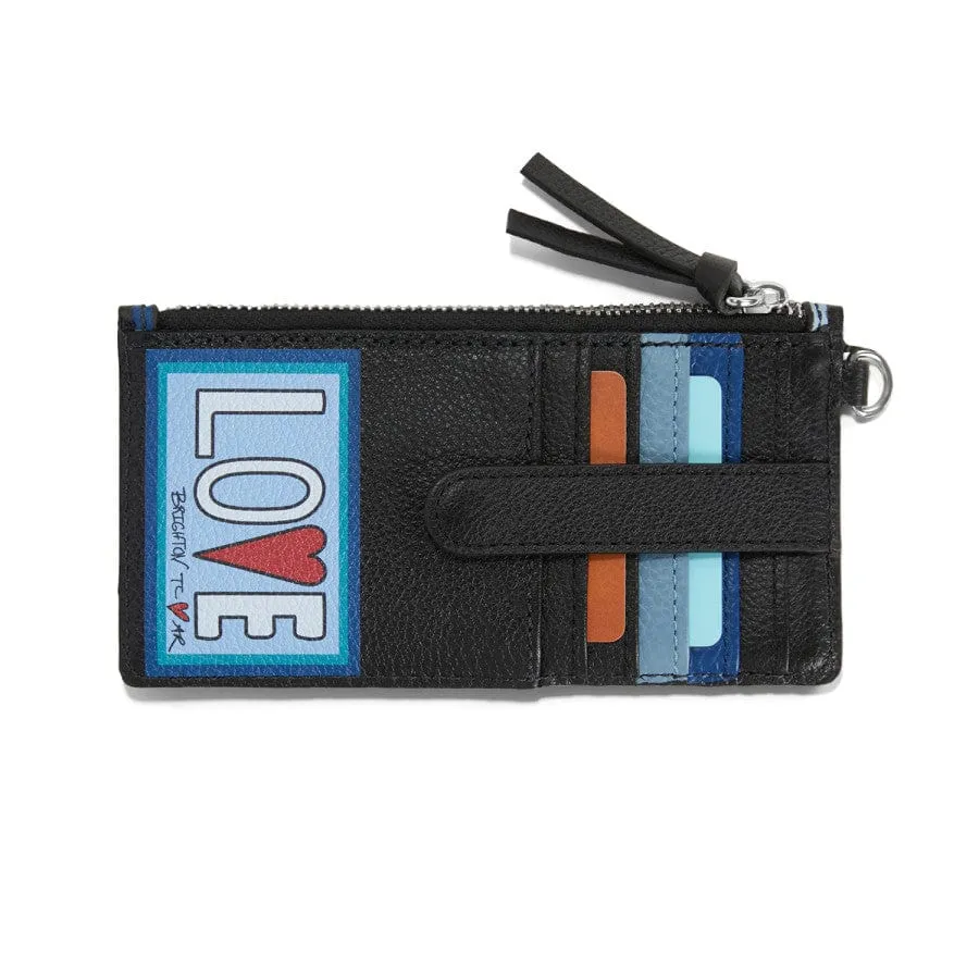 Brighton Fashionista Moody Blue Card Pouch