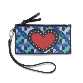 Brighton Fashionista Moody Blue Card Pouch