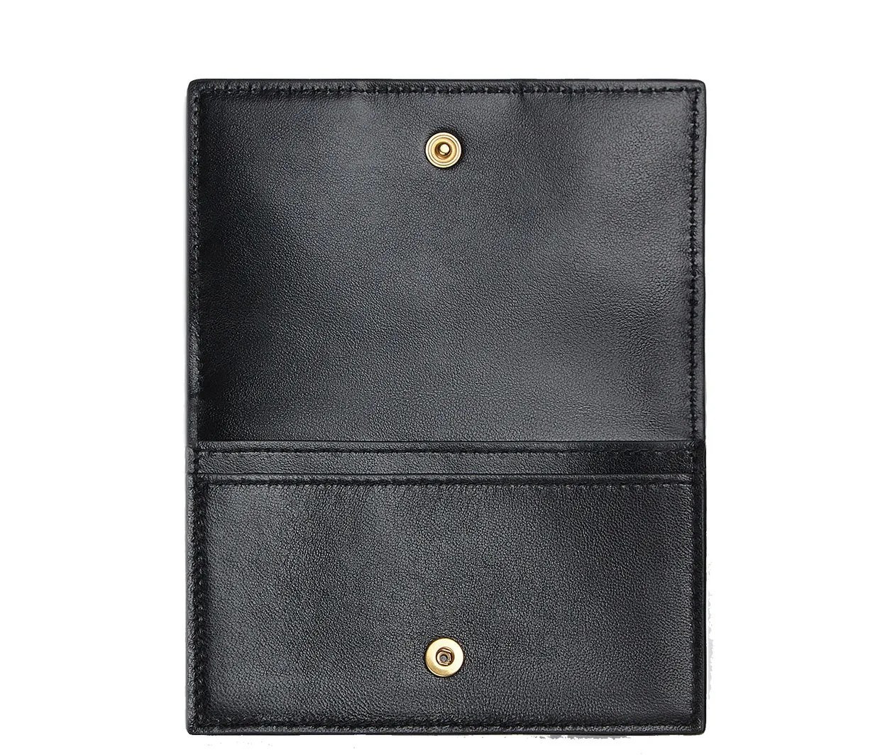 Business Card Case Intrecciato 19, Black/G