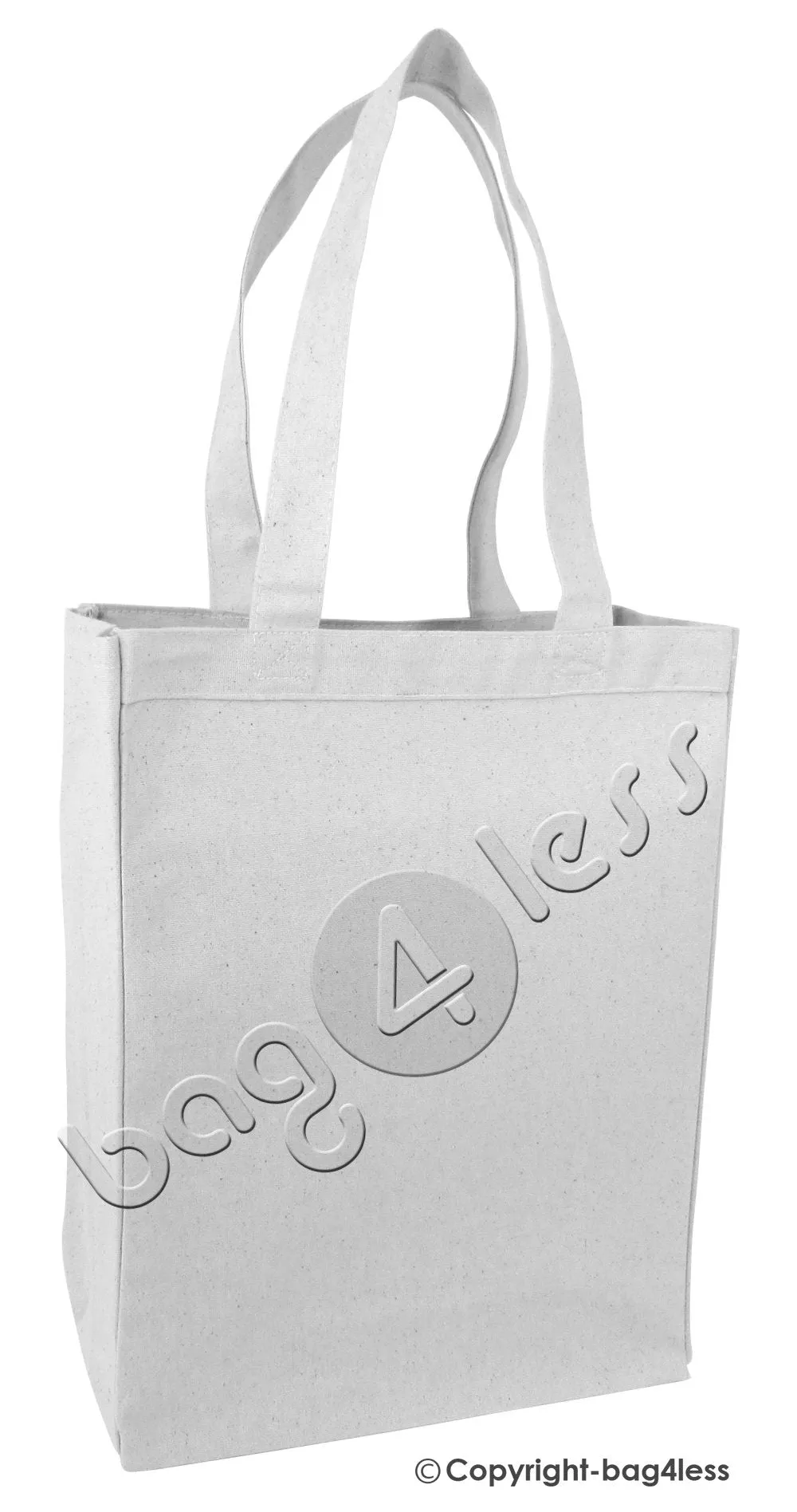 Canvas Gusset Shopping Tote Bag - TF210