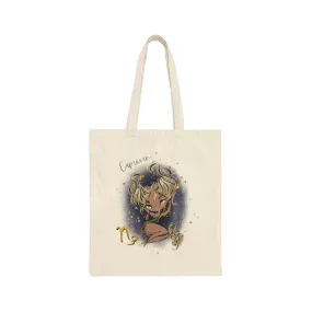 Canvas Tote Bag, Zodiac, Capricorn