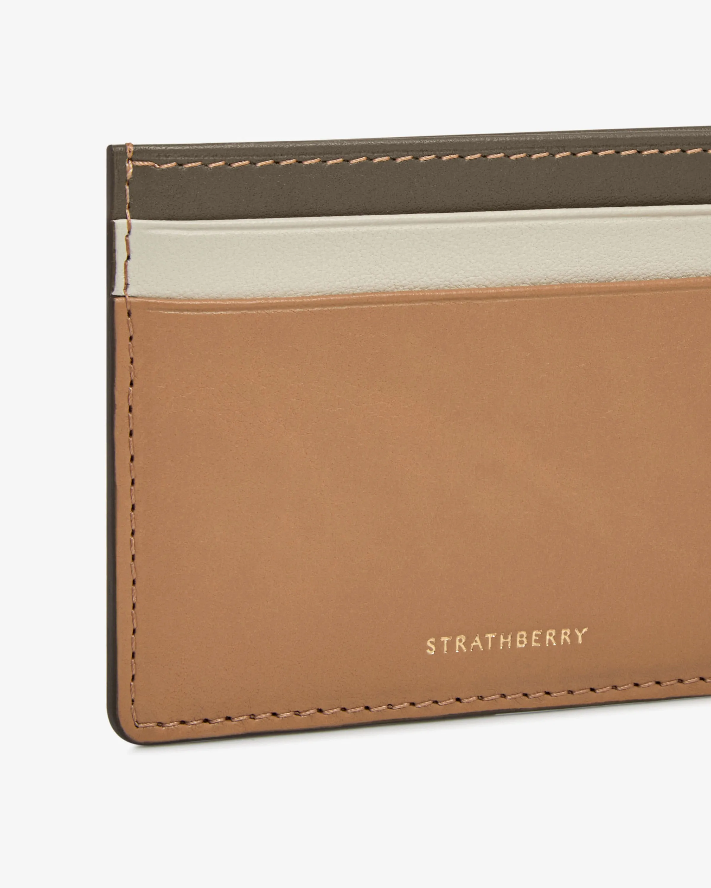 Cardholder - Khaki/Caramel/Diamond