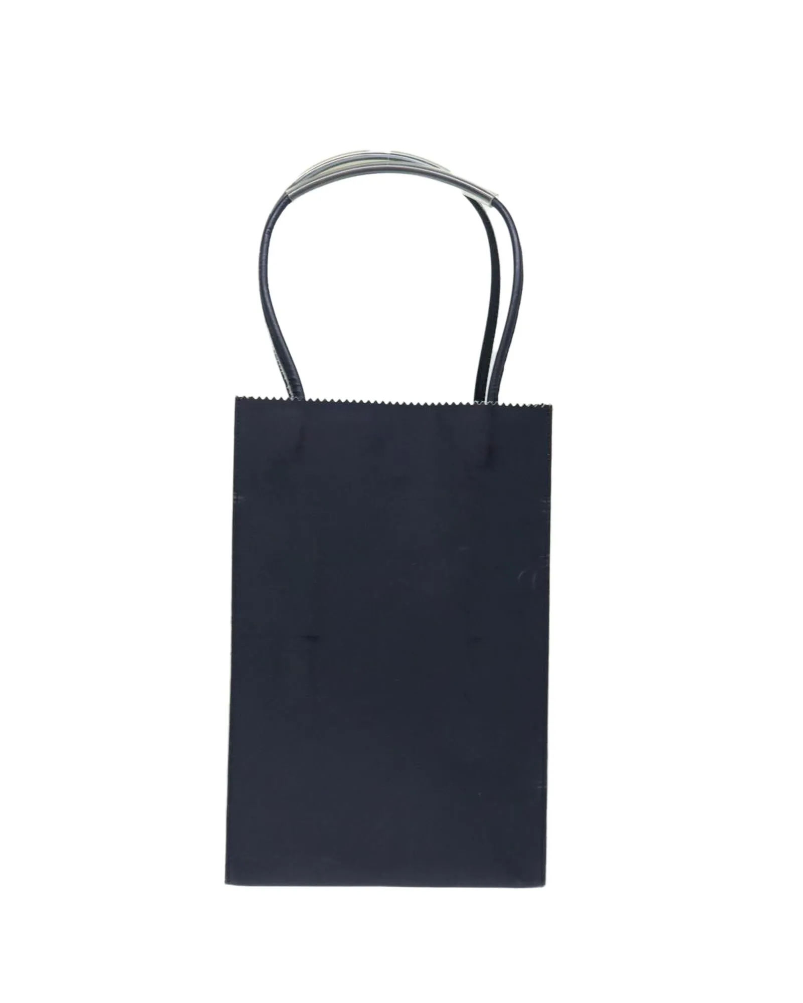 CHANEL Black Nylon Shopping Tote