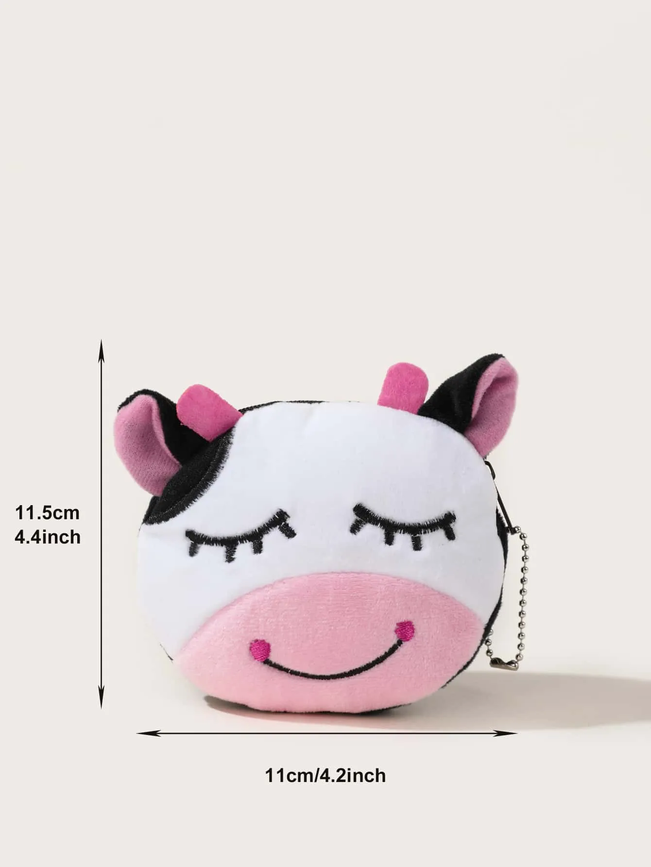 Cow Design Coin Purse Change Pouch Coin Case Small Wallet Card Holder