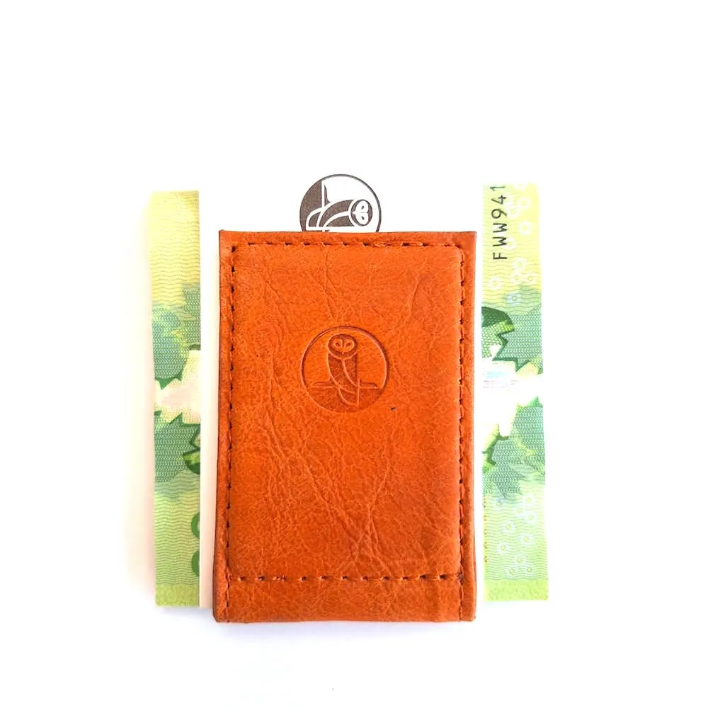 Currency And Utility Clip Camel Tan