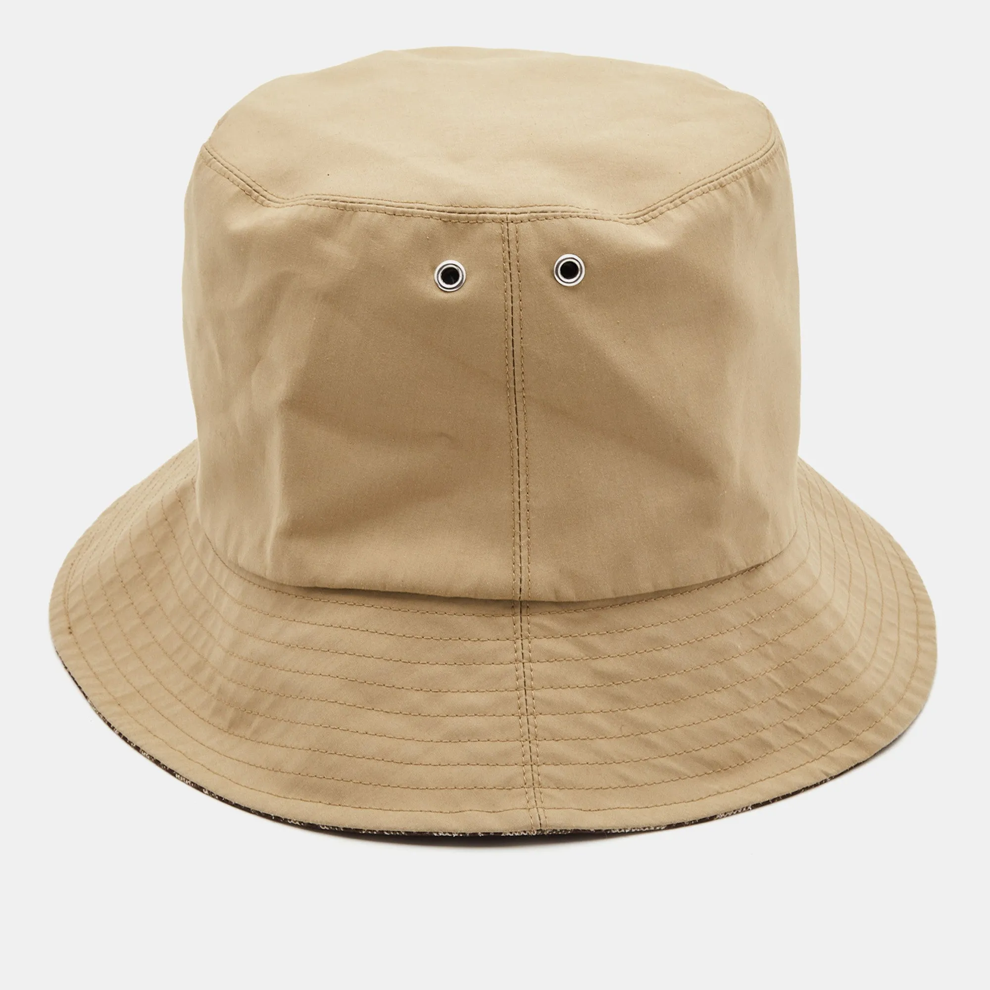 DIOR Beige/Brown Oblique Teddy-D Brim Reversible Bucket Hat 58