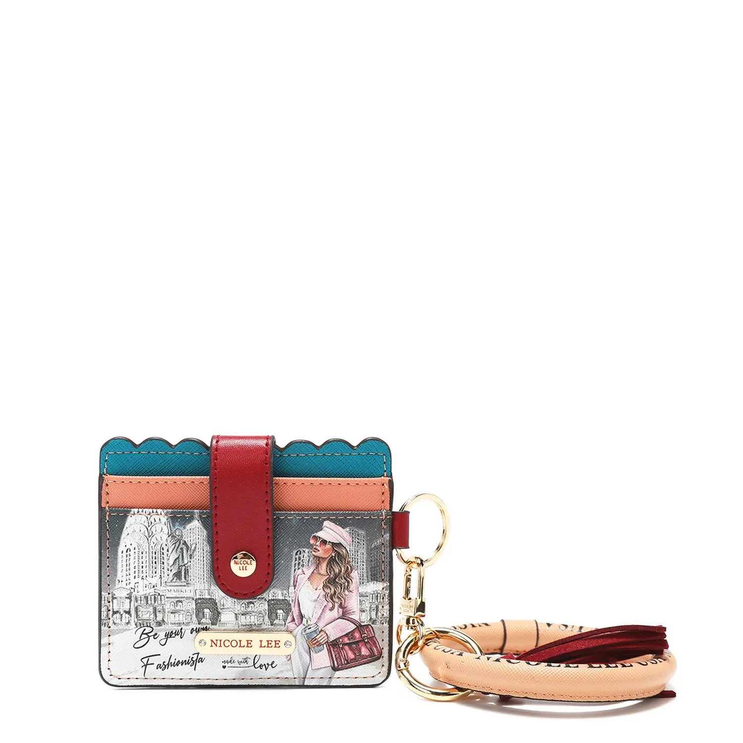 ELISA WALLET WRISTLET KEYCHAIN