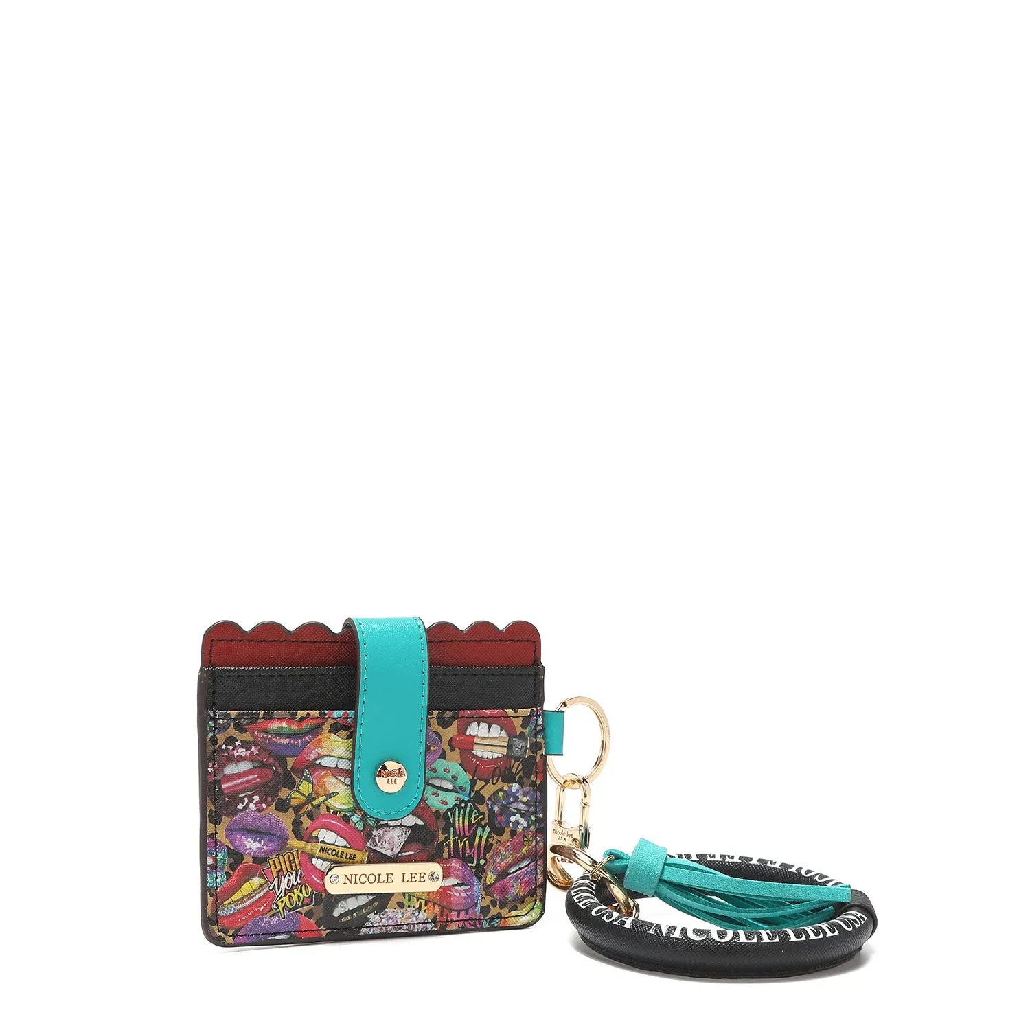 ELISA WALLET WRISTLET KEYCHAIN