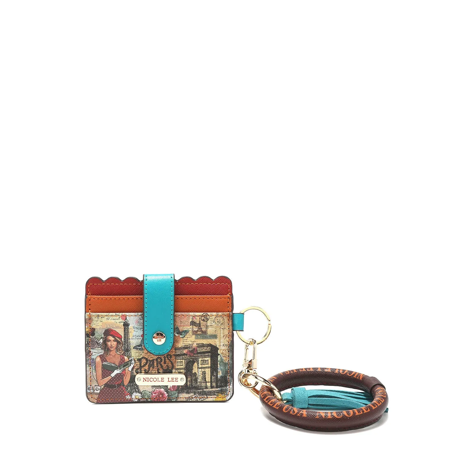 ELISA WALLET WRISTLET KEYCHAIN