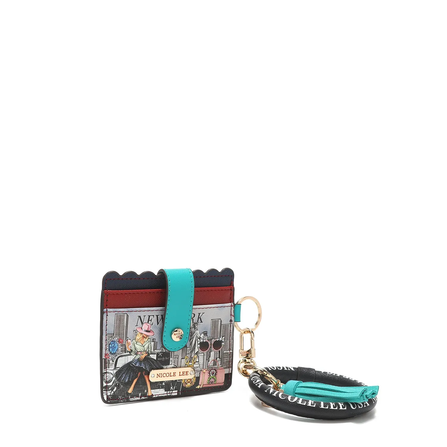 ELISA WALLET WRISTLET KEYCHAIN