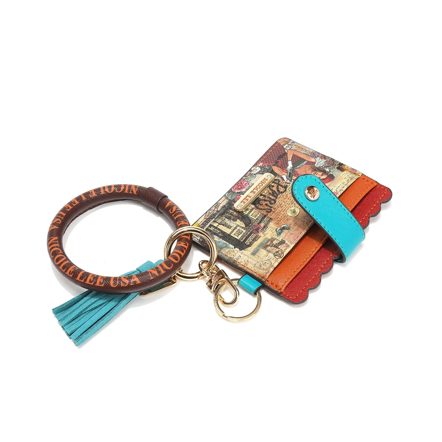 ELISA WALLET WRISTLET KEYCHAIN