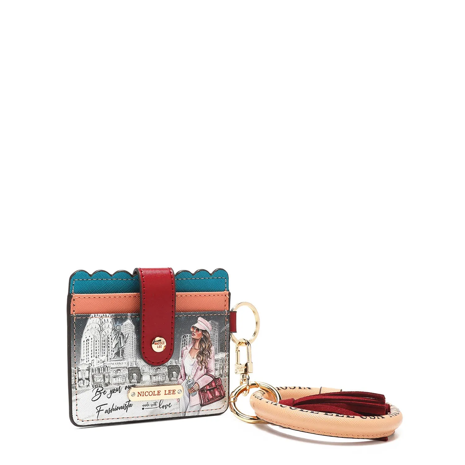 ELISA WALLET WRISTLET KEYCHAIN