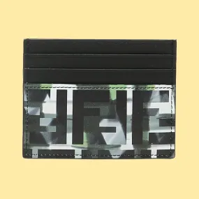 Fendi FF Camouflage Card Holder