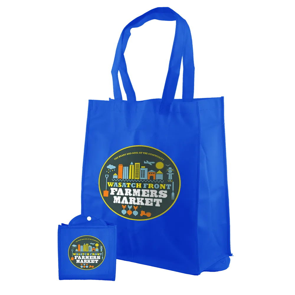 Foldable Grocery Tote *Fully Customizable* Bag Ban Approved