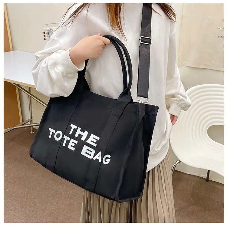 Foldable Roomy The Large Tote Canvas Bag Transport Traveler Handbag