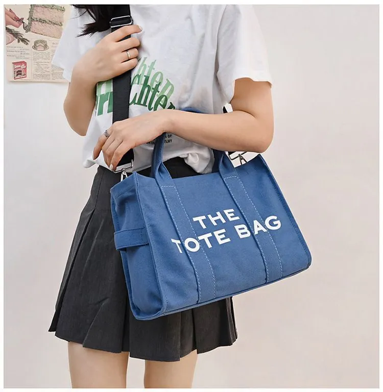 Foldable Roomy The Large Tote Canvas Bag Transport Traveler Handbag