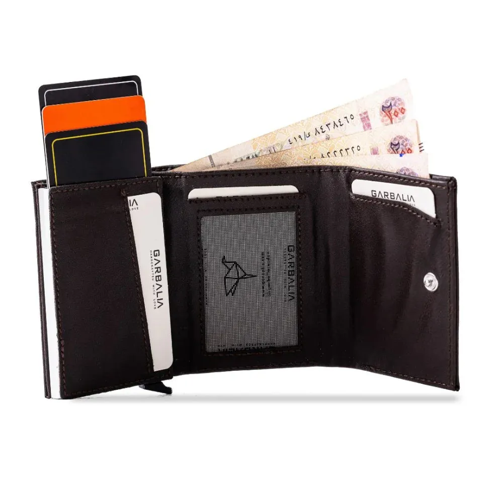 Garbalia Donetsk Automatic Mechanism Card Holder Wallet