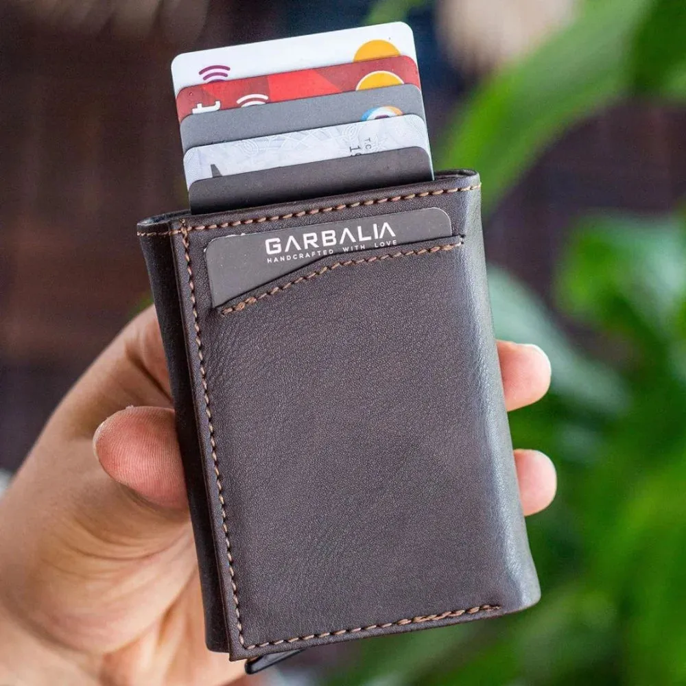 Garbalia Donetsk Automatic Mechanism Card Holder Wallet