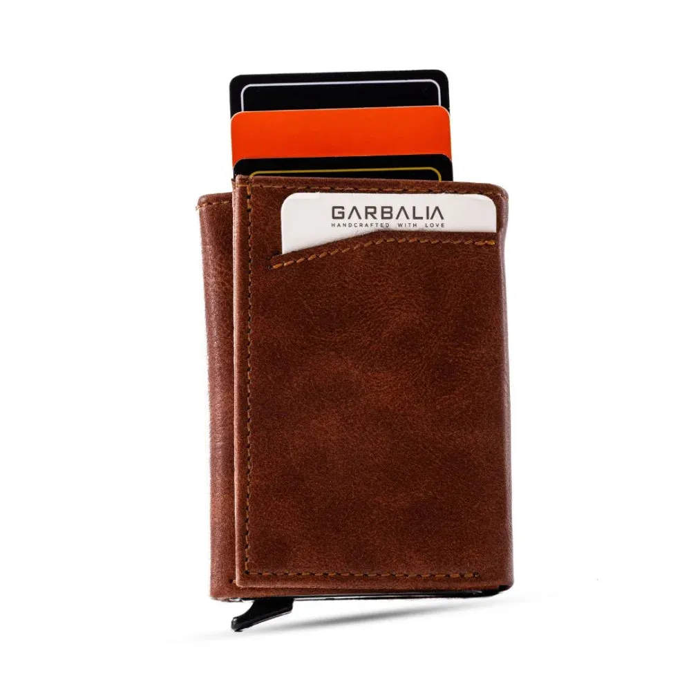 Garbalia Donetsk Automatic Mechanism Card Holder Wallet