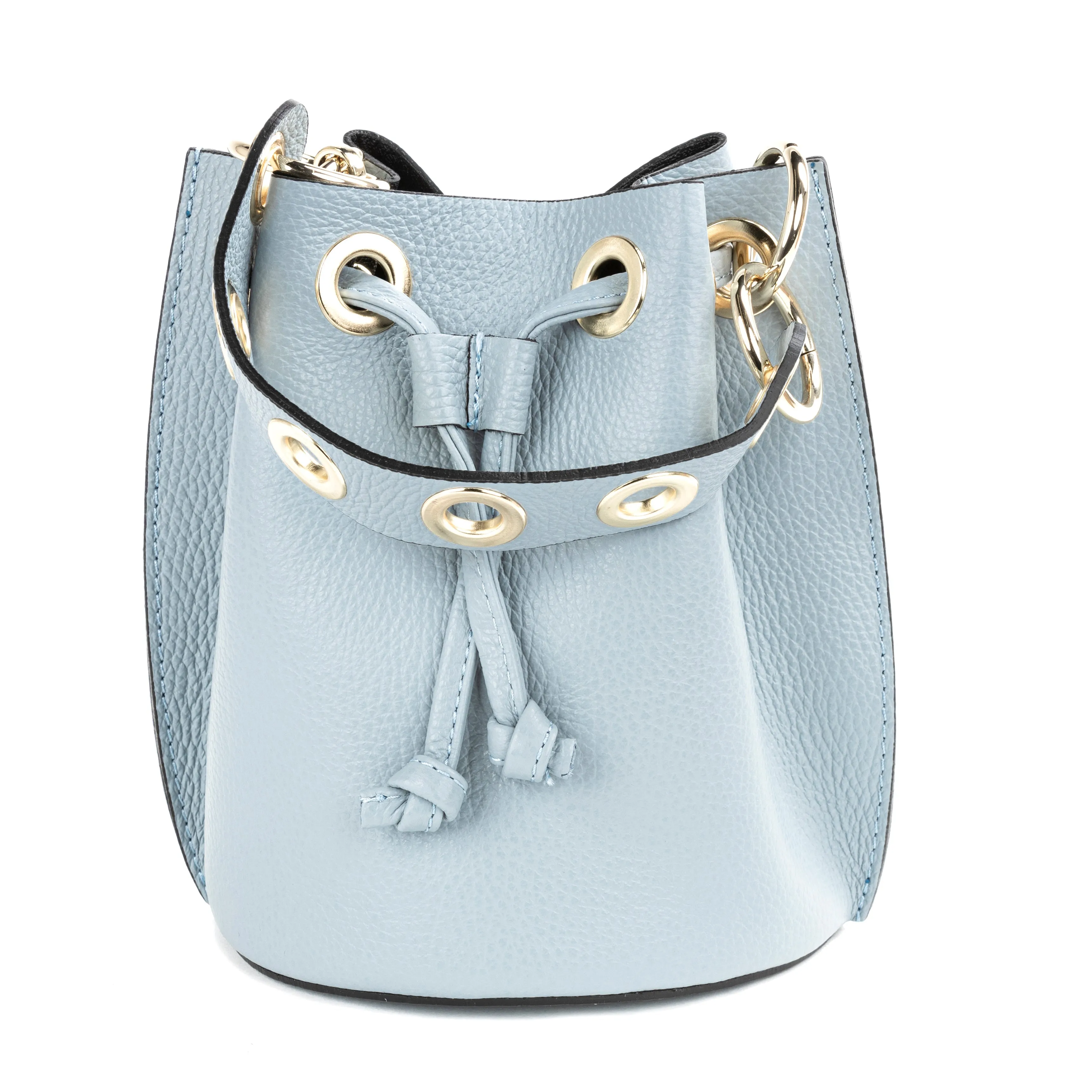 Germán Fuentes GF0441 LEATHER BUCKET BAG