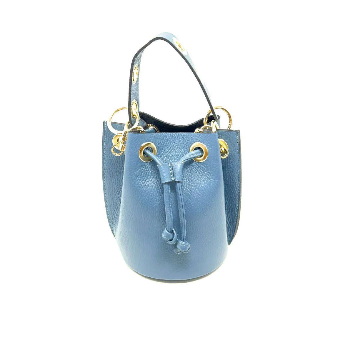 Germán Fuentes GF0441 LEATHER BUCKET BAG