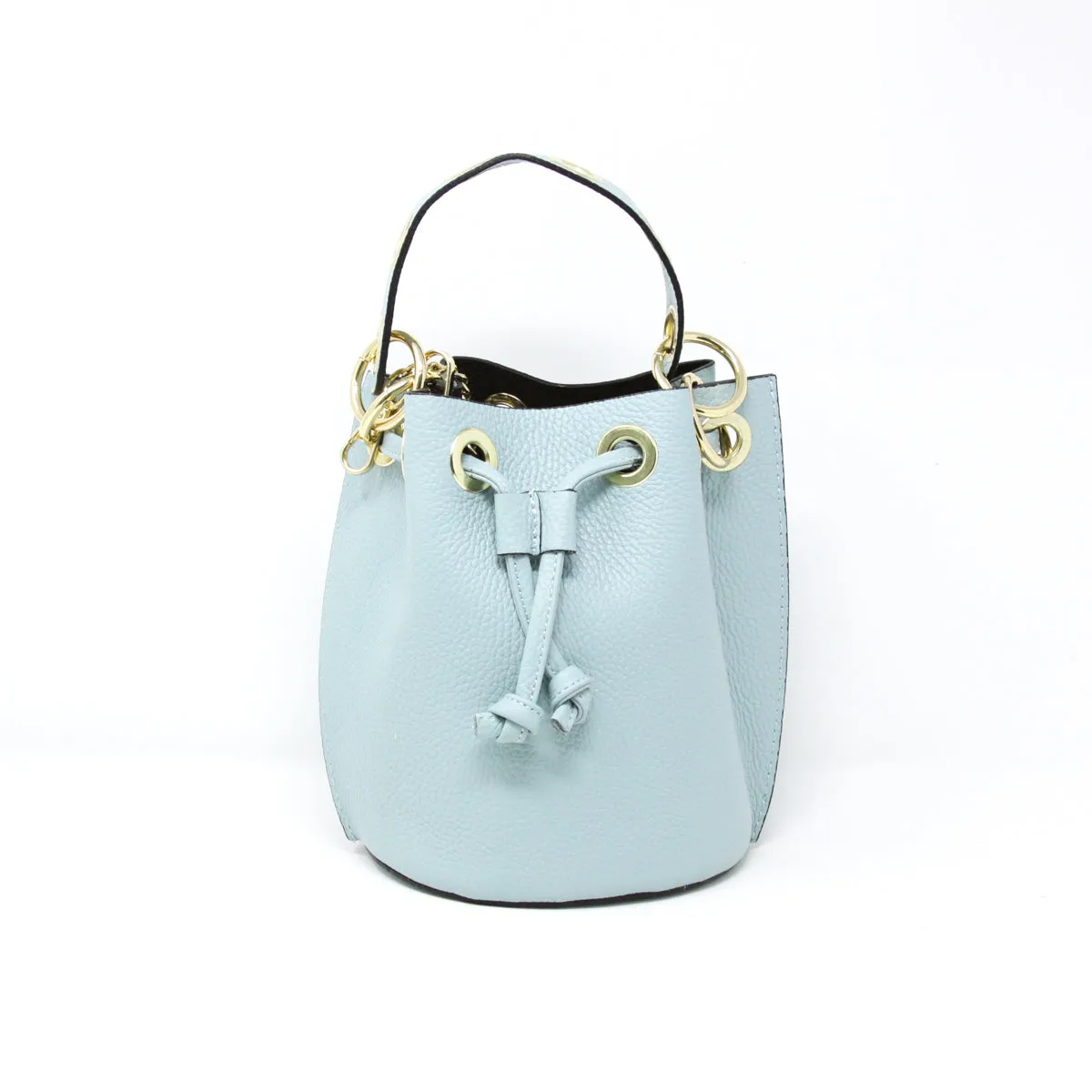 Germán Fuentes GF0441 LEATHER BUCKET BAG