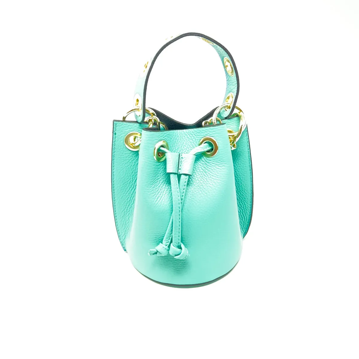 Germán Fuentes GF0441 LEATHER BUCKET BAG