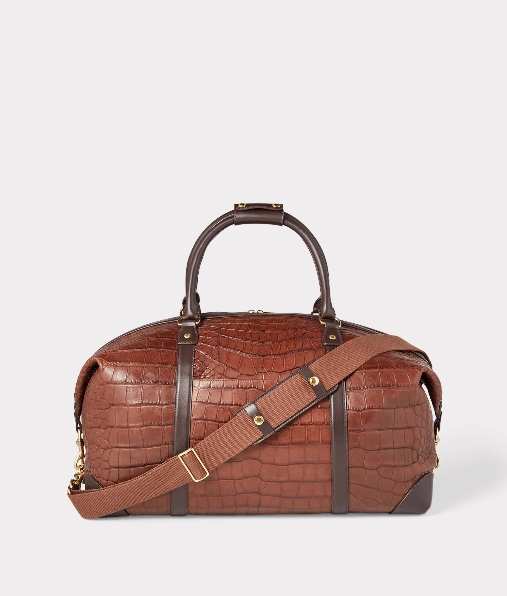 Giant Gator Duffle – Large :: Chocolate