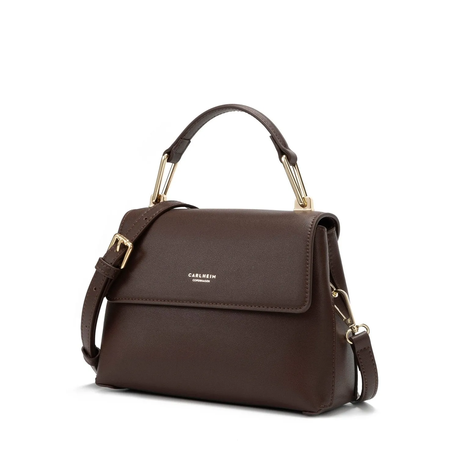 Grace Genuine Leather Handbag (Brown)