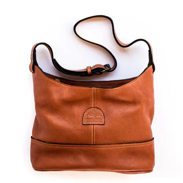 Groundcover Leather Bucket Bag