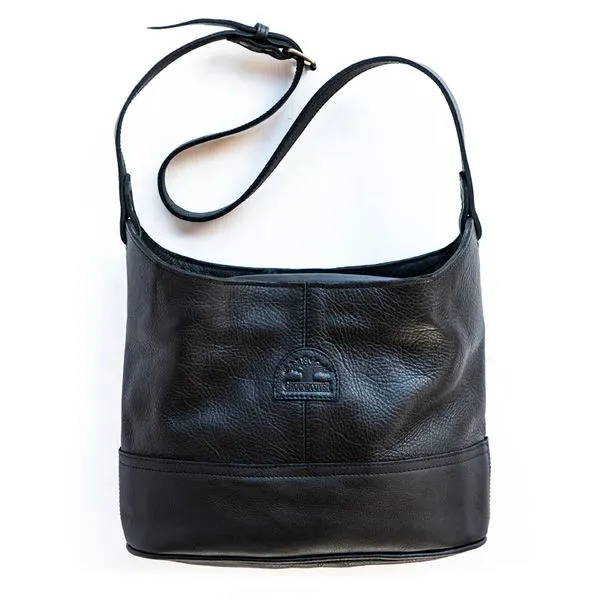 Groundcover Leather Bucket Bag