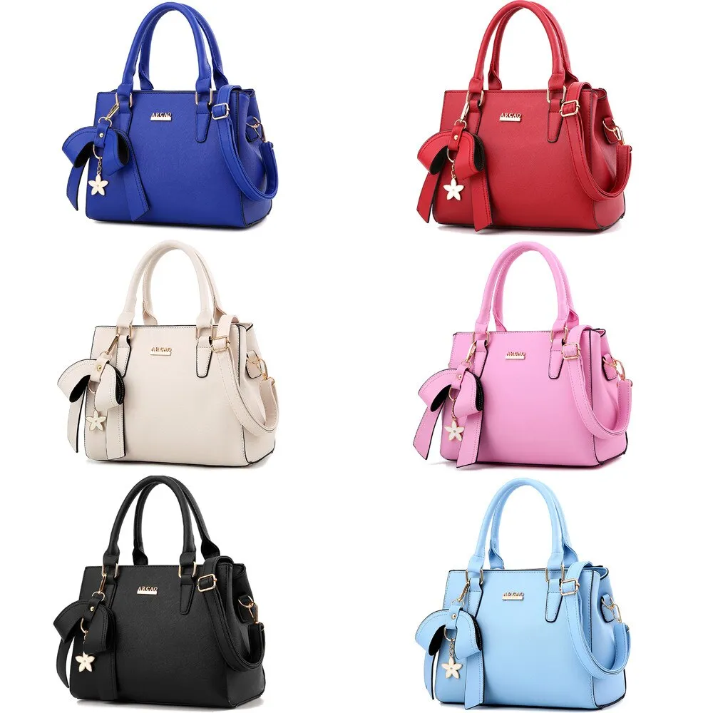 handbag women leather handbags Zipper High capacity