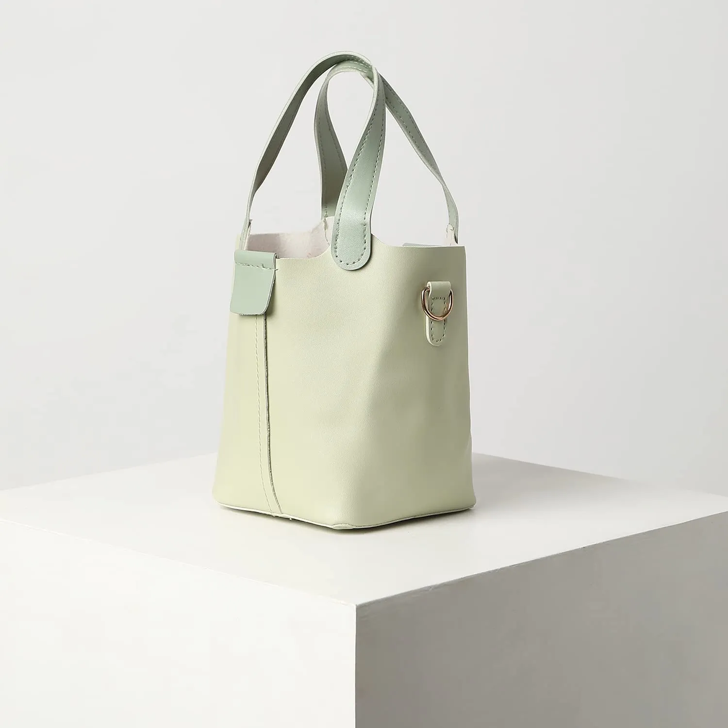 Haute Sauce Green bucket handbag (HSHB1215)