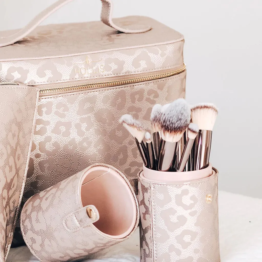 Hollis | Brush Holder in Leopard