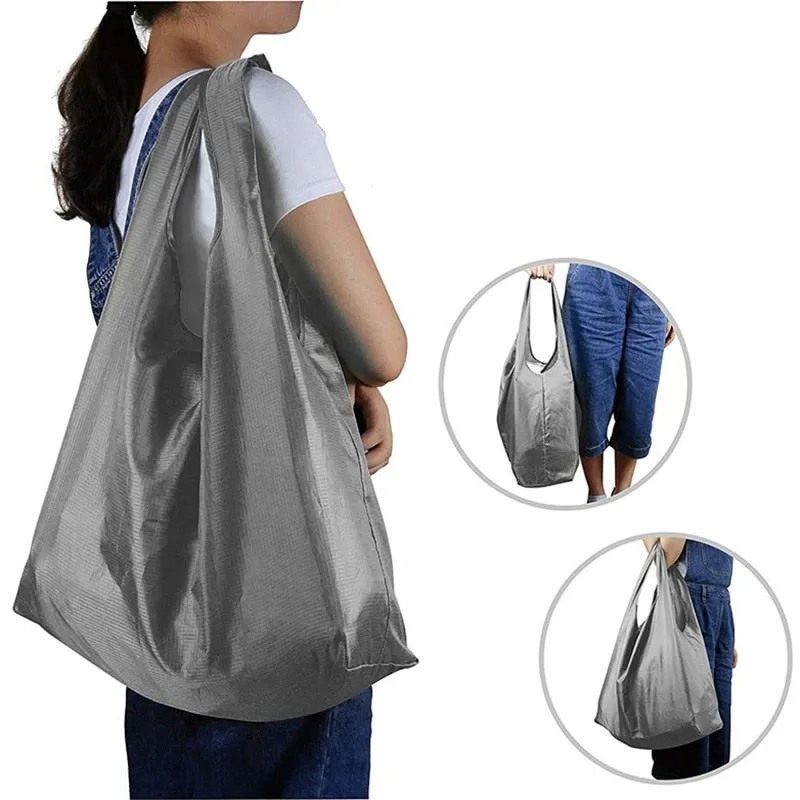 Hot Large Capacity Women Shopping Bag Shoulder Foldable Ladies Hand Bags Totes Women Portable Handbag Eco Reusable Shopping Bags