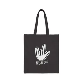 I Love You ASL Tote Bag