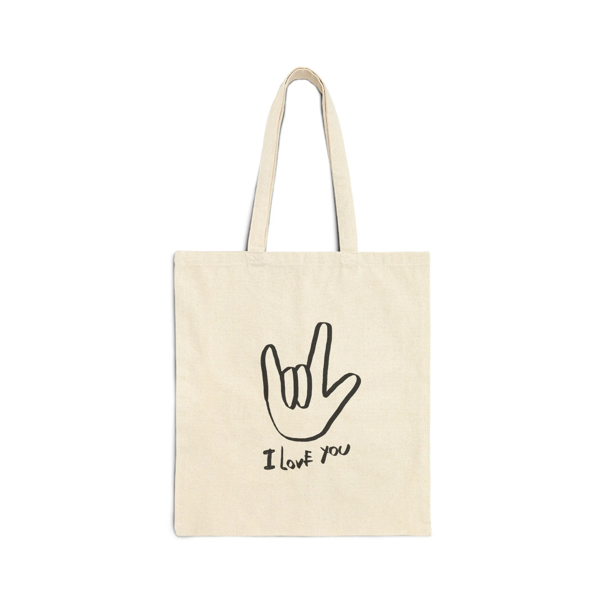 I Love You ASL Tote Bag