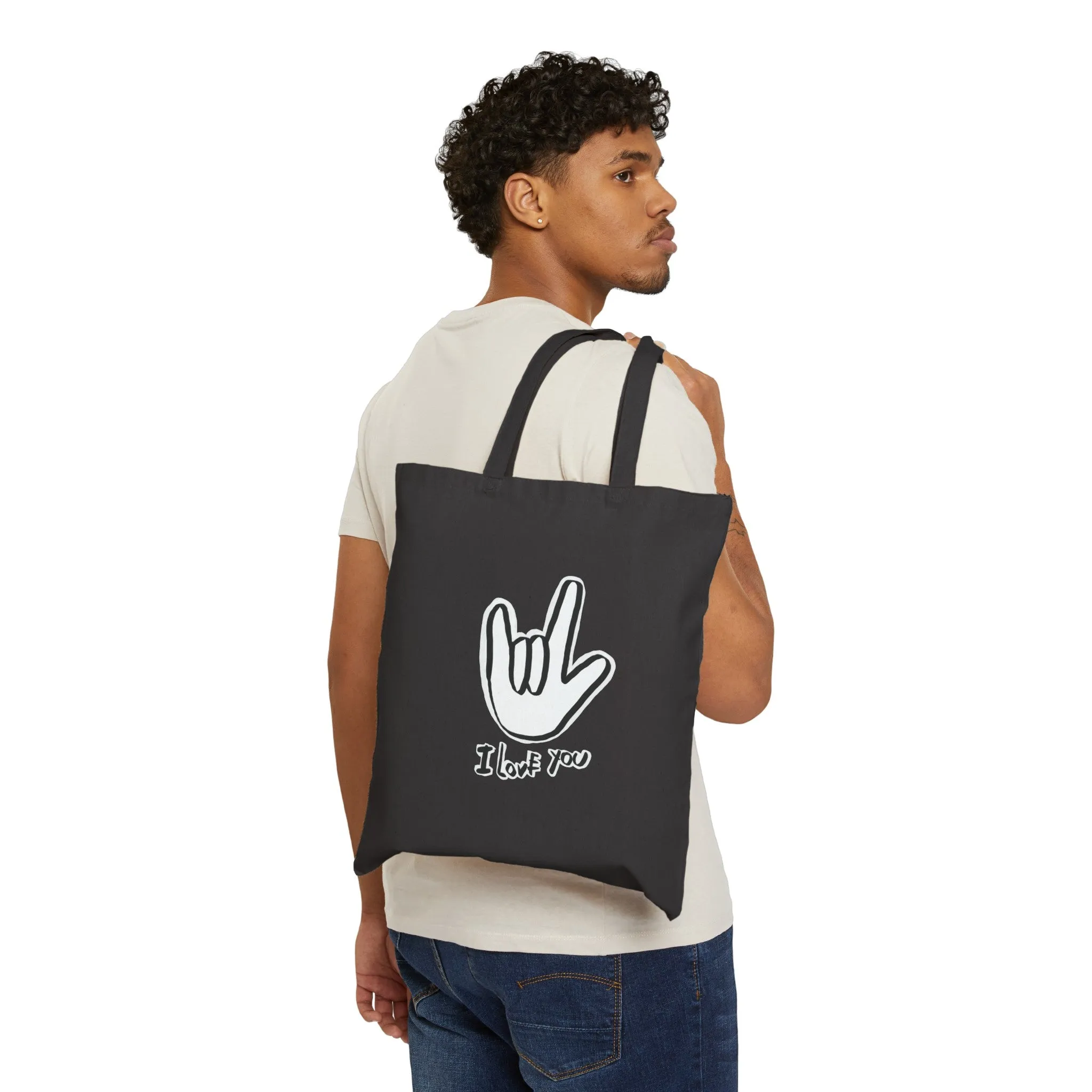 I Love You ASL Tote Bag