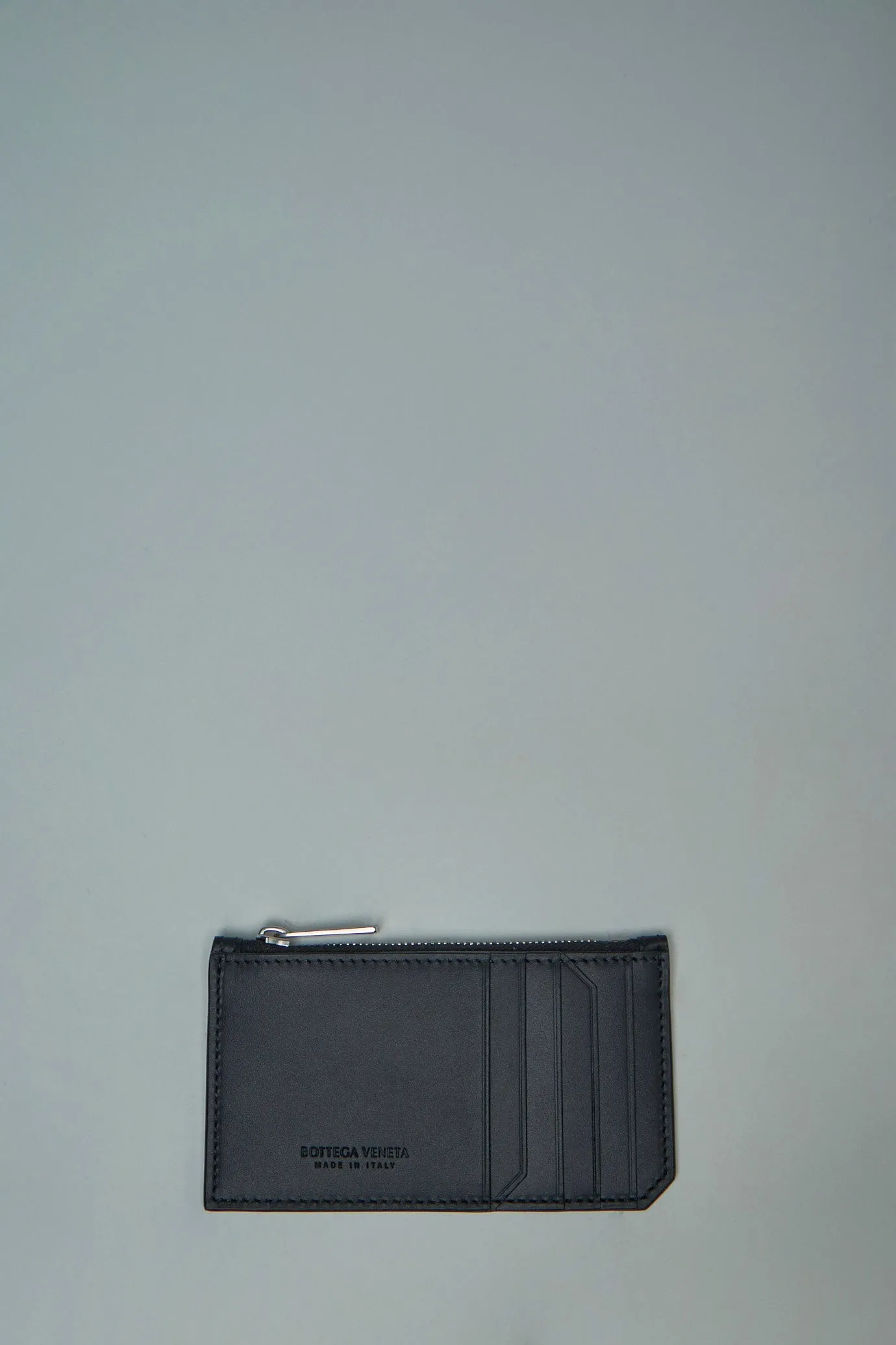 Intrecciato Piccolo Zipped Card Case