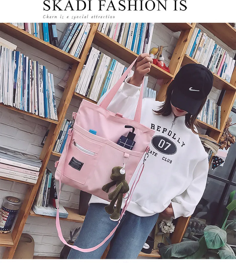 Kawaii Harajuku Canvas Shoulder Bags