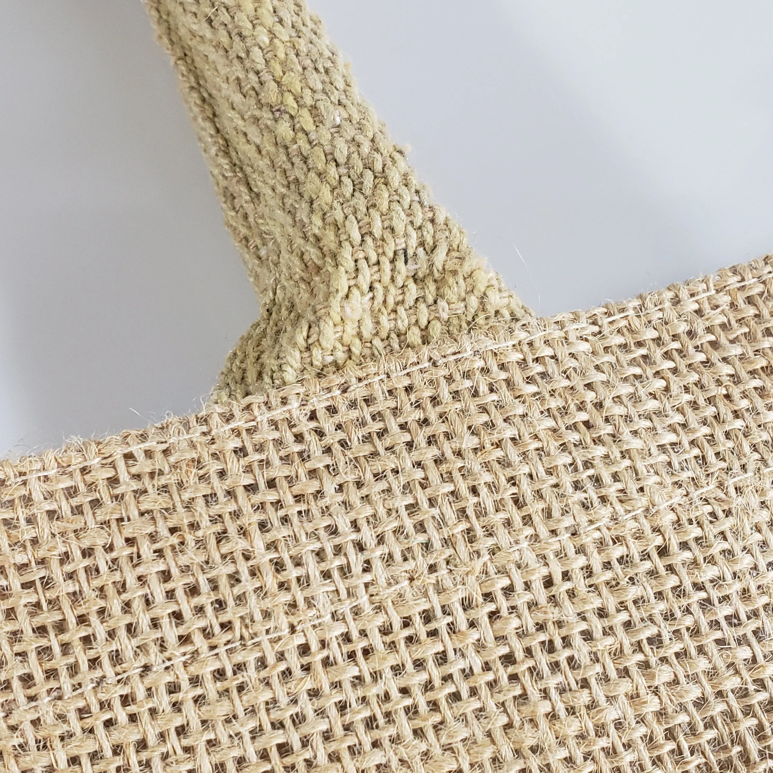 Large Burlap Shopping Bags / Reusable Jute Totes TJ889