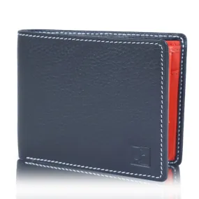 Latest Multicolor Genuine Leather Casual Bifold Men's Wallet