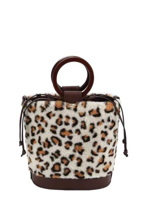 Leopard shoulder bag