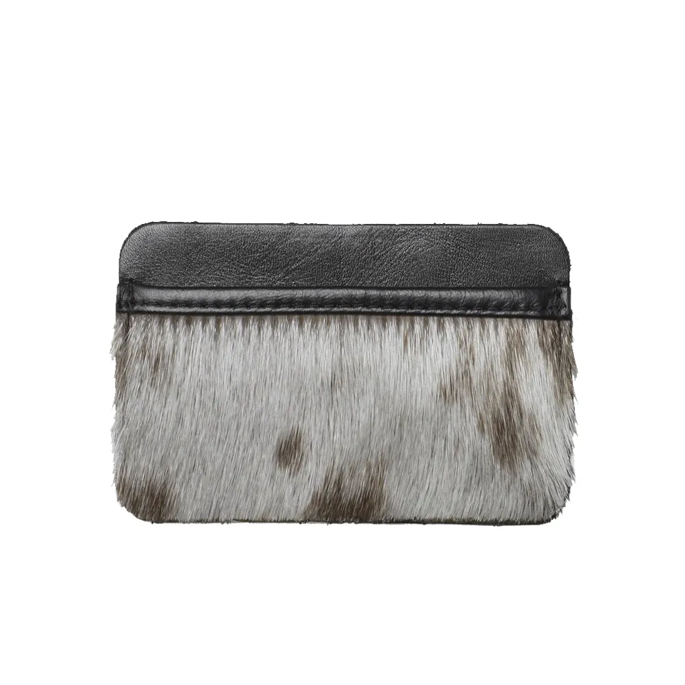 LIBERTY cardholder, seal fur, natural