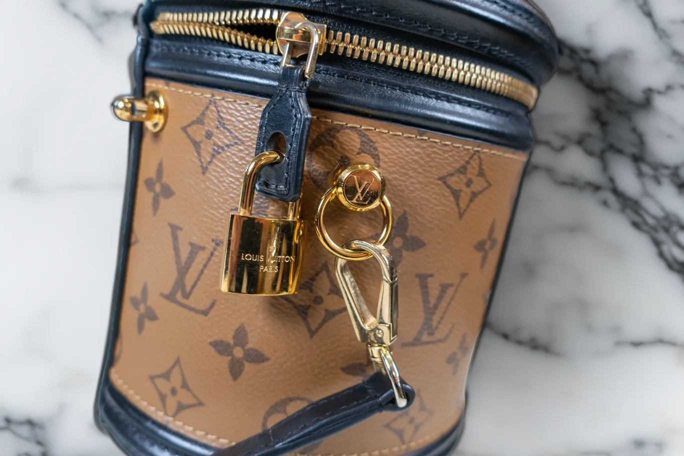 Louis Vuitton Monogram Cannes Crossbody Bucket Bag